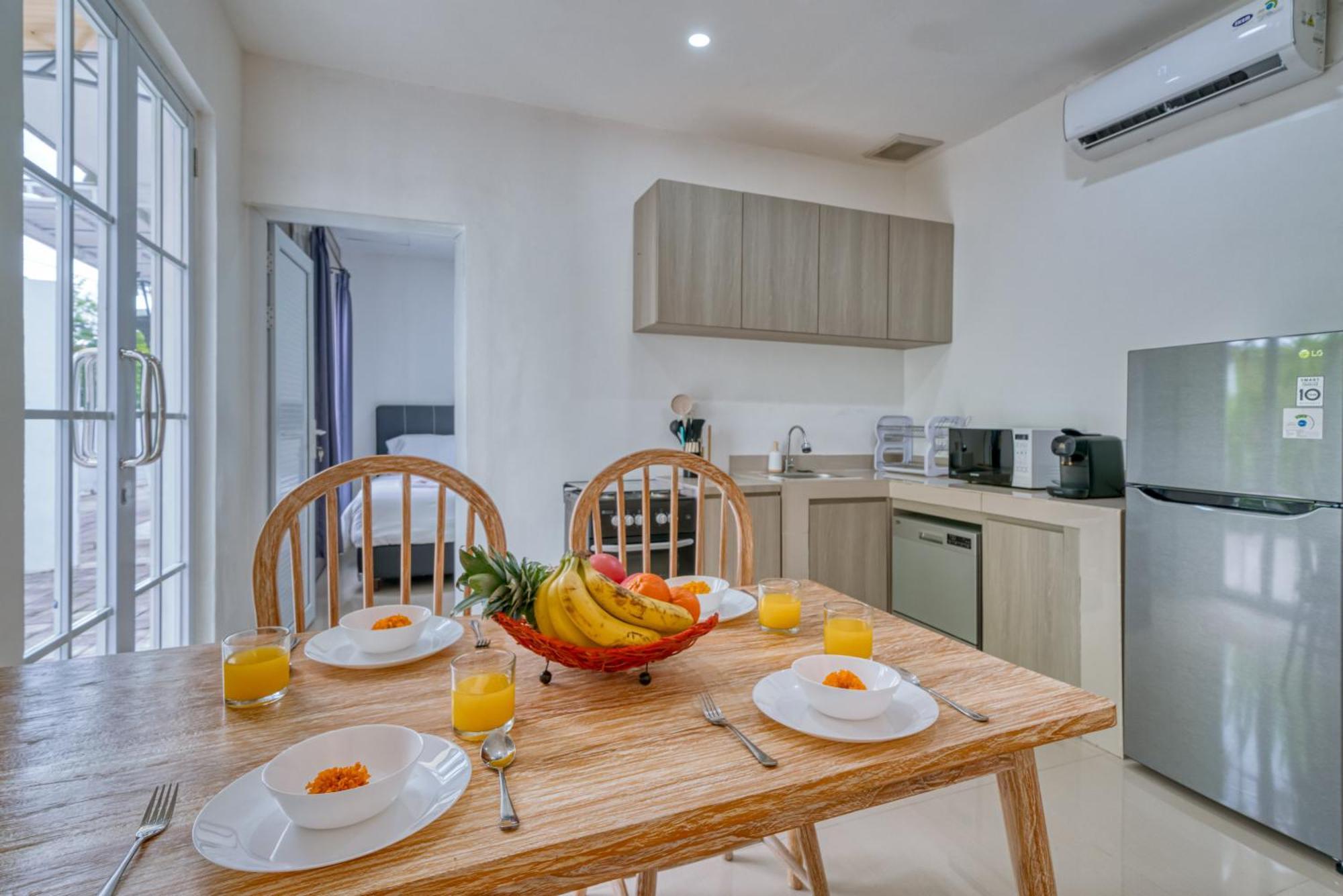 Apartemen 2 Bed Family Friendly With Bathtub